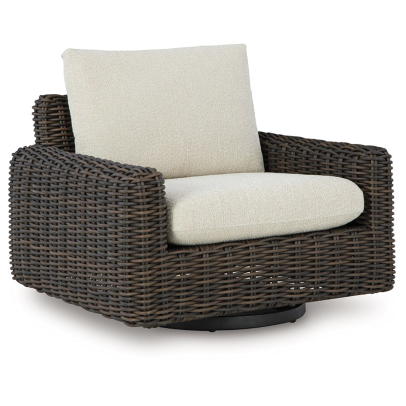 Signature Design by Ashley Kimora Outdoor Swivel Lounge Chair | Wayfair